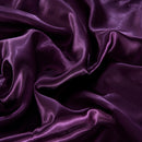 Set in seta satinata 4 pezzi 22 Momme | Toni viola