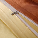 Set in seta satinata 4 pezzi 22 Momme | Toni di Rosso