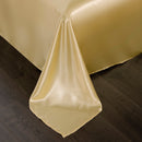 Set in seta satinata 4 pezzi 22 Momme | Toni neutri