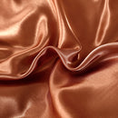 Set in seta satinata 4 pezzi 22 Momme | Toni di Rosso