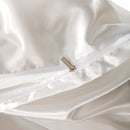 Set in seta satinata 4 pezzi 22 Momme | Toni neutri