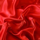Set in seta satinata 4 pezzi 22 Momme | Toni di Rosso