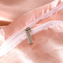 Set in seta satinata 4 pezzi 22 Momme | Toni rosati