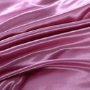 Set in seta satinata 4 pezzi 22 Momme | Toni viola