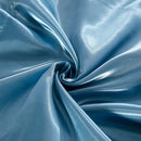 Set in seta satinata 4 pezzi 22 Momme | Toni blu