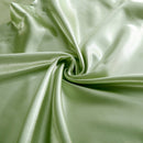 Set in seta satinata 4 pezzi 22 Momme | Toni di verde