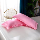 Set in seta satinata 4 pezzi 22 Momme | Toni rosati