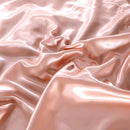Set in seta satinata 4 pezzi 22 Momme | Toni rosati