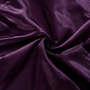 Set in seta satinata 4 pezzi 22 Momme | Toni viola