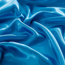 Set in seta satinata 4 pezzi 22 Momme | Toni blu