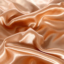 Set in seta satinata 4 pezzi 22 Momme | Toni rosati