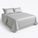 Set in seta satinata 4 pezzi 22 Momme | Toni lussuosi